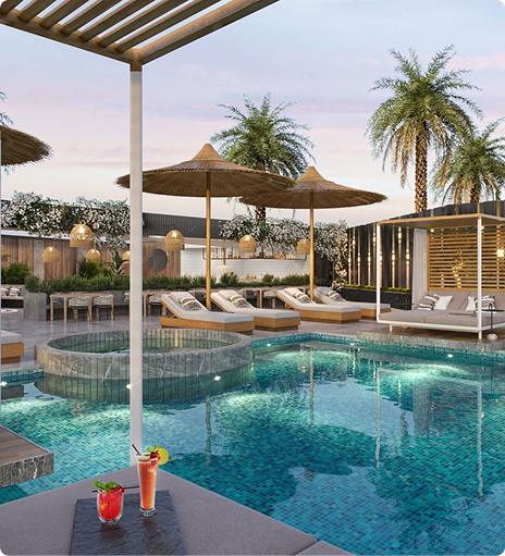 ROOFTOP INFINITY POOL